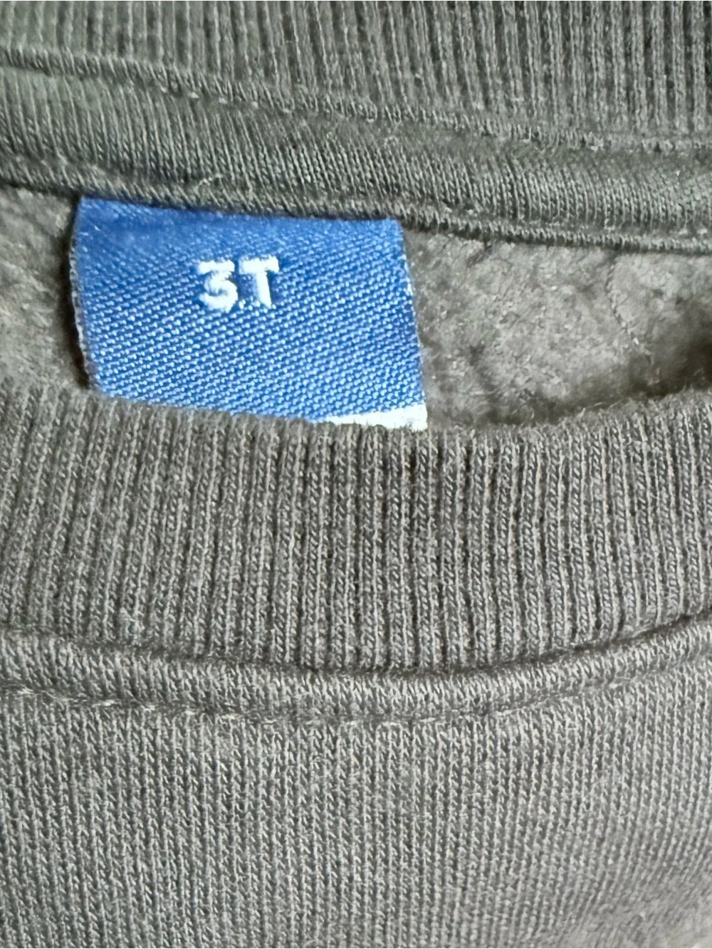 Old Navy Kids Dark Gray Crewneck Sweatshirt with Logo